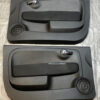 2012-2016 Fiat 500 Abarth Black Cloth Interior Door Panels / Pair / F5023 img 4799 97819.1767624333.jpg