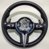 2015-2021 BMW M2 M3 M4 M Sport Leather Steering Wheel w/ Controls / Automatic / B2008 img 9523 28259.1756407256.jpg